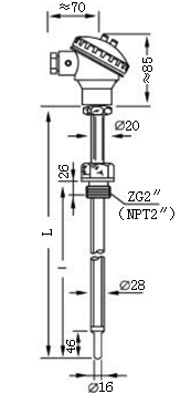 煙道、風(fēng)道熱電偶